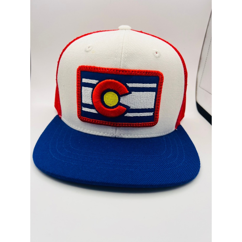 Colorado Limited Trucker Hat Snapback Red White Blue Summer Gear Patch Cap
